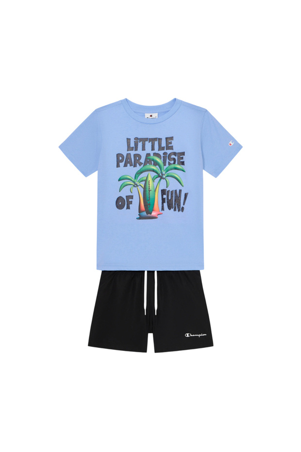 Girls Shorts T-Shirt Set 307063-Bs186