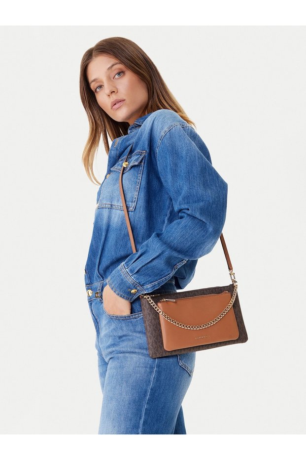 Women's Shoulder Bag 32F5Gj6C8B-Brn-Acorn