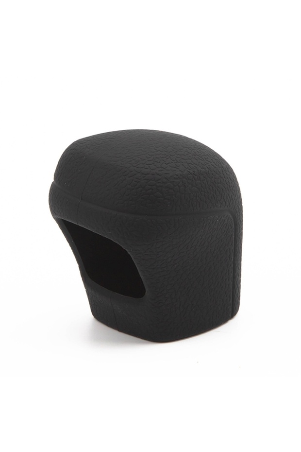 Black Silicone Car Shift Knob Cover Anti-Slip Design Silicone Shift Knob Collars Auto Knob Protector