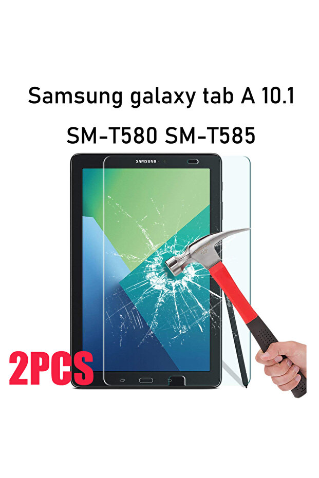 T580 glass 2PCS 2PCS Tempered Glass Screen Protector for Samsung Galaxy Tab A 10.1 2019 T510 T515 SM