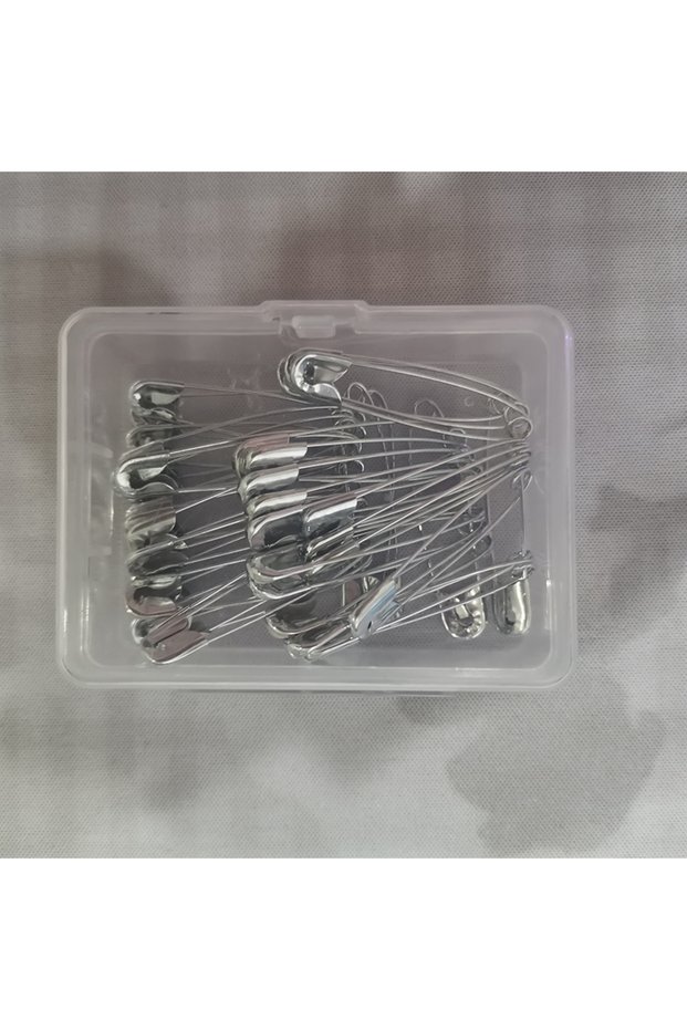38mm 50pcs 50 Pcs/box Rust Proof Safety Pins High Hardness Thickened DIY Sewing Accessories Clothing