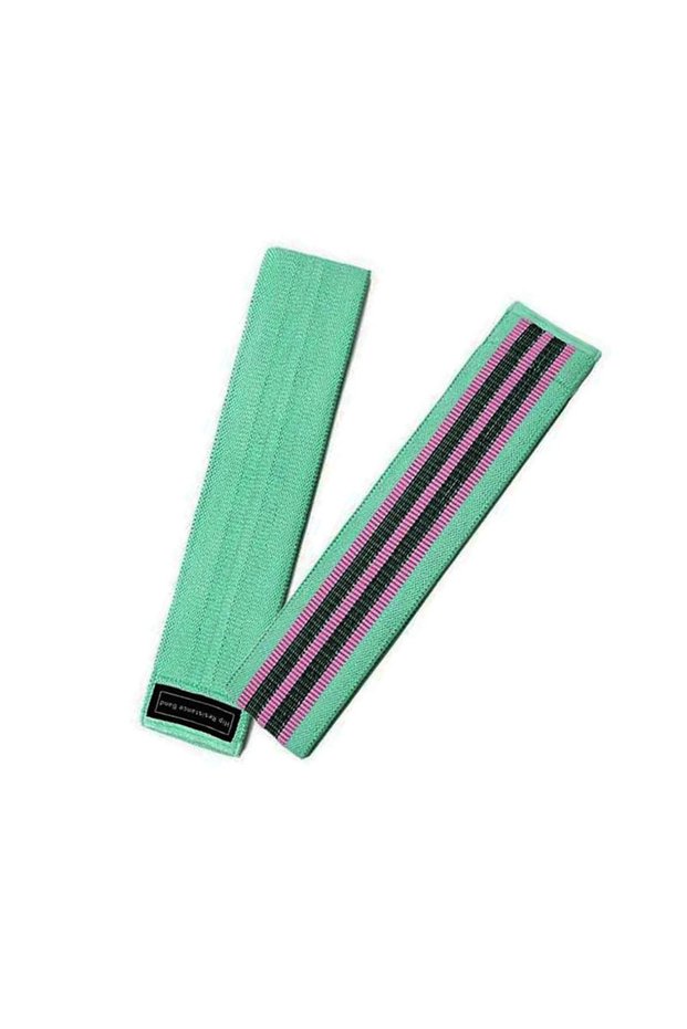 Blue Fitness Exercise Stretch Hip Resistance Bands Yoga Legs Butt Anti Slip Elastic Fitness Bodybuld