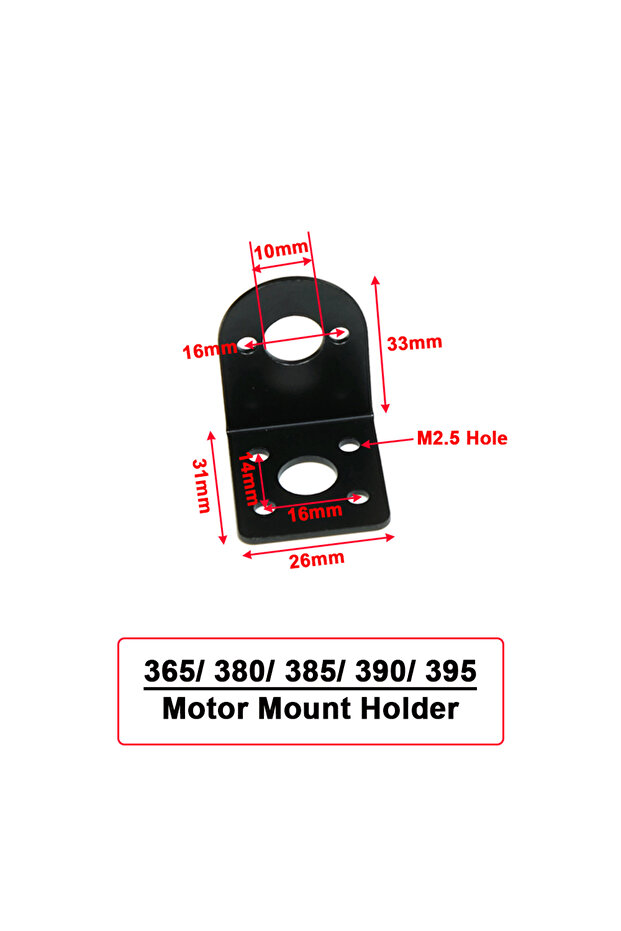 For 380 390 Motor Motor Bracket Mount Metal Holder Supporter Fixed Frame Parts For 380/550/785 Motor