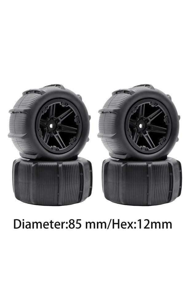 6324 Sand Tires Tires for RC Car 1/14 1/16 RC Car Tires Wheel 4PCS 12mm Hex SCY 16101/2/3 MJX 16208/