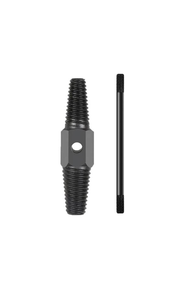 1 set Black Double Head Tap Faucet Valve Screw Extractor Set Damaged Broken Wire Water Pipe Bolt Rem