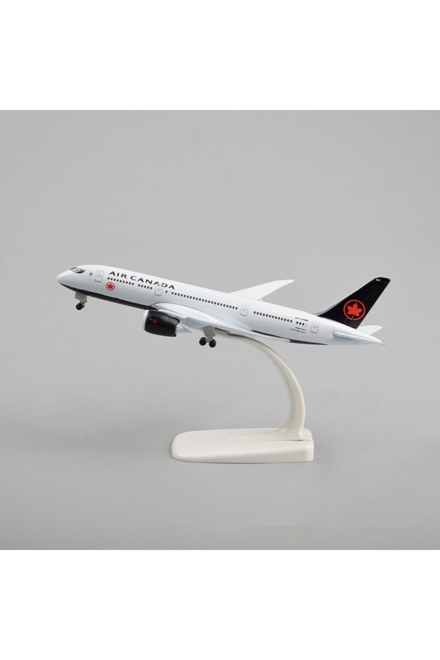 Canada Airlines B787 20cm Plane Model Toy Alloy Metal Air Canada Airlines B787 Diecast Airplanes Bui