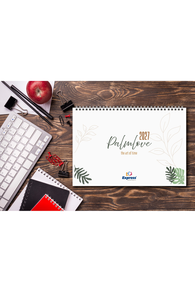 2026-2027 Calendar A4 Size 53 Weekly Planner Palmlove
