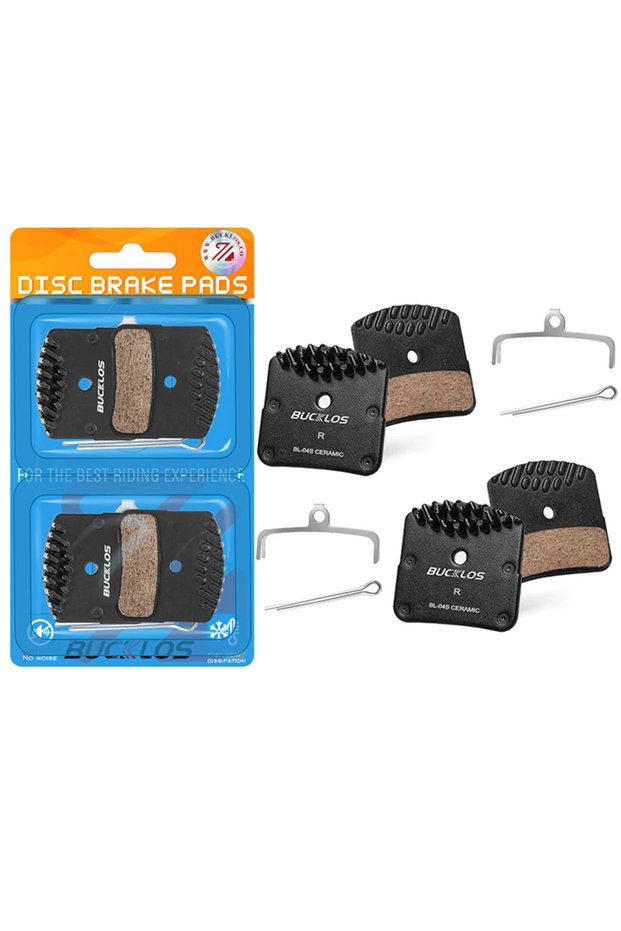 BUCKLOS 2PC BL04S BUCKLOS Ceramic Bicycle Brake Pads MTB Bike Hydraulic Brake Pad Road Cycling Disk