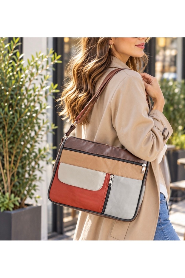 Genuine Leather Women's Bag (27cm X 25cm)