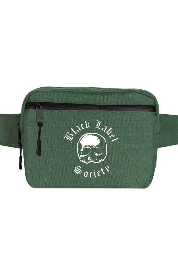 Black Label Society Waist Bag Green Color