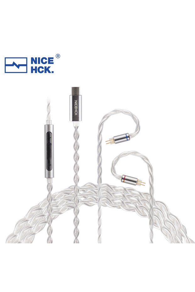 كابل TypeC مع 0.78 2Pin NICEHCK SP4 Type-C 2Pin CX31993 DAC لفك تشفير الصوت عالي الدقة IEM سلك كابل Typec fo