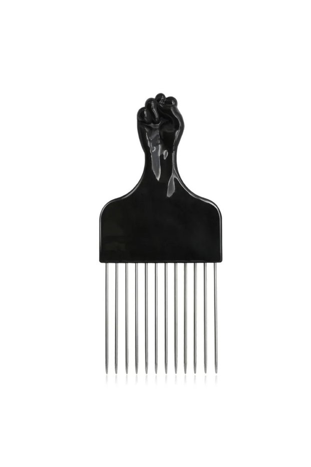 GangZCSk5 Metal Comb, African Style Comb, Braid Shaped Comb, Curly Hair Shaped Comb, Suitable for Ev