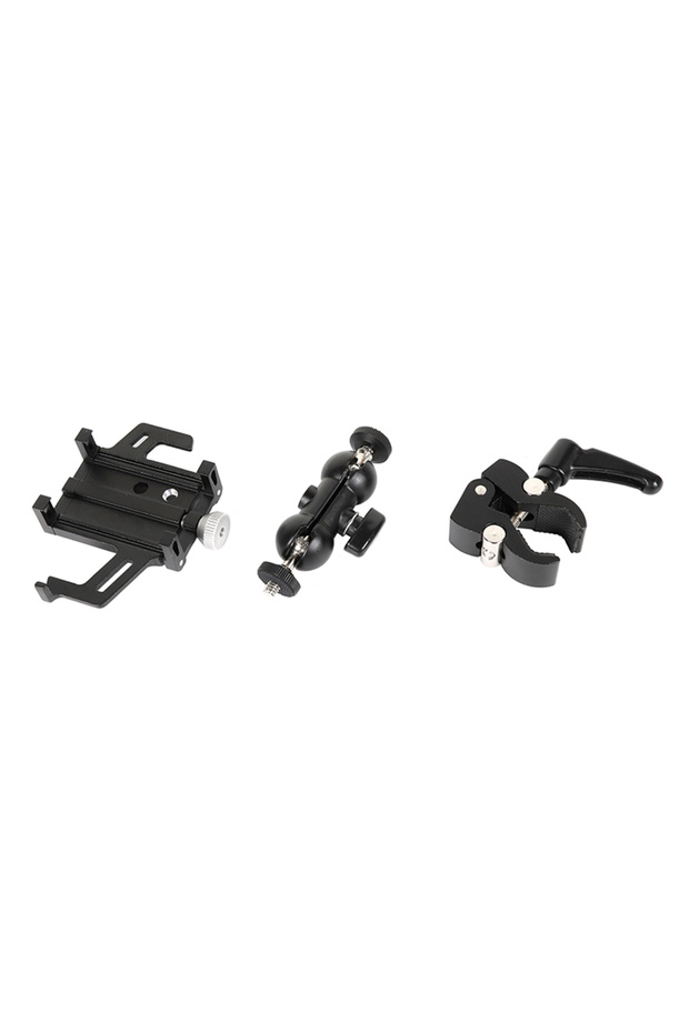 Black 3 pcs SHINEKA Car Universal Phone Holder GPS Phone Mobile Phone Holder Support Stand Fit For C