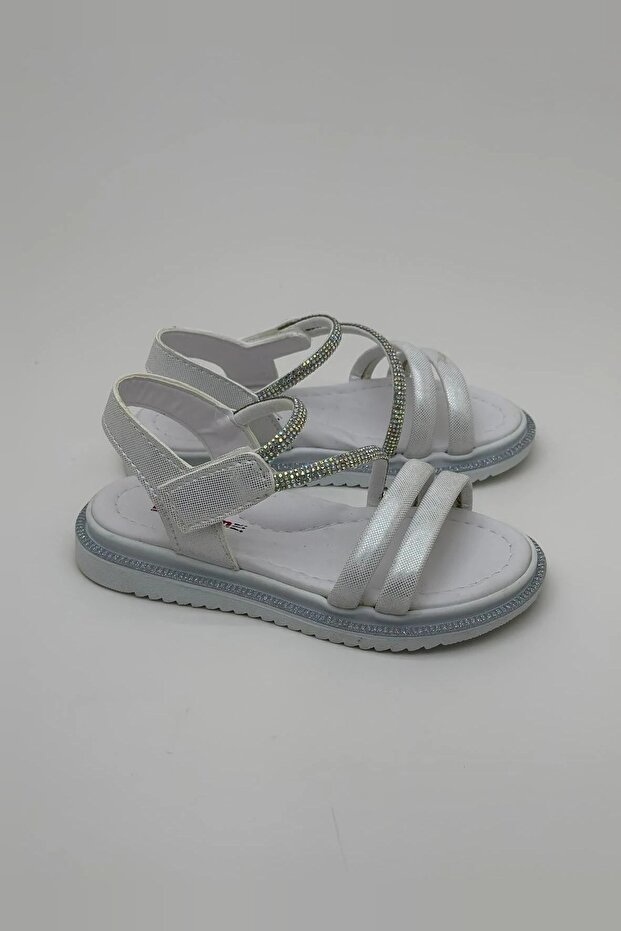 Girl's Shiny Stone Orthopedic Sandals