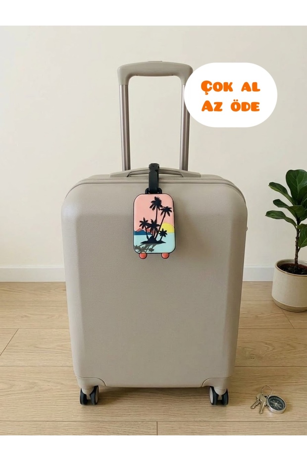 Suitcase Label Colorful Silicone Name Tag Suitcase Label-Luggage Label