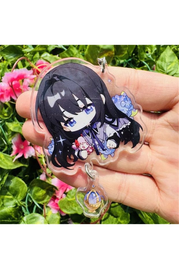 5 Anime Kaname Puella Magi Madoka Magica Akemi Homura Miki Sayaka Cosplay Costume Acrylic Keychain A