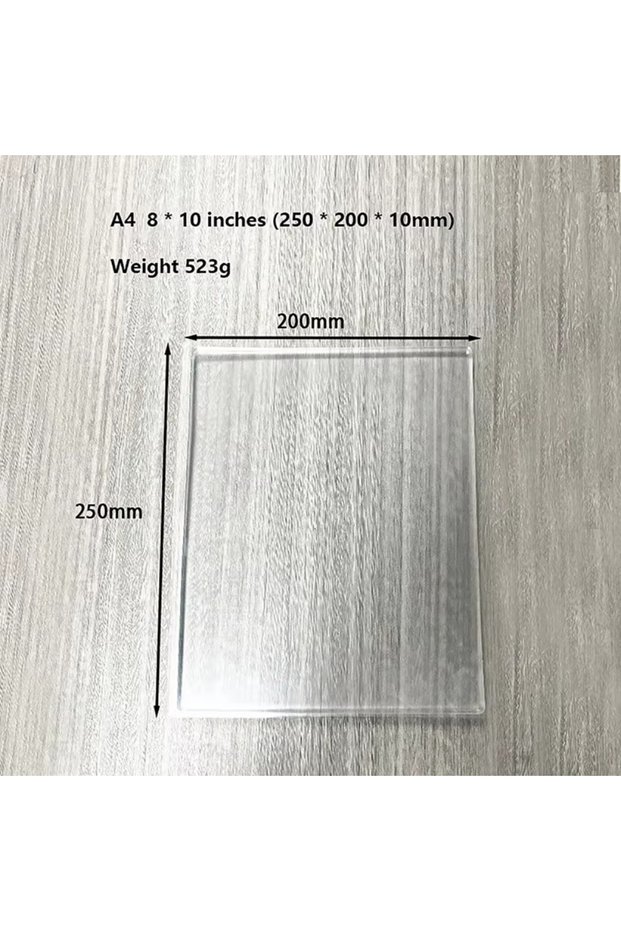 A4 New 1 PCS Gel Press Monoprinting Print Plates Gel Plate For Press Art For Card Making, Scrapbooki
