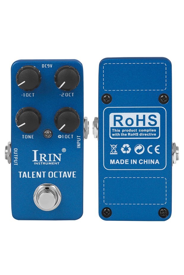 TALENT OCTAVE IRIN RS-19 TALENT OCTAVE Pedal 3 Octave Separate Volume Control Electric Guitar Effect
