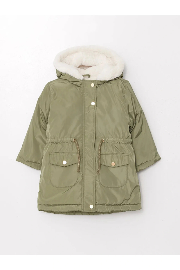 Hooded Girl's Coat