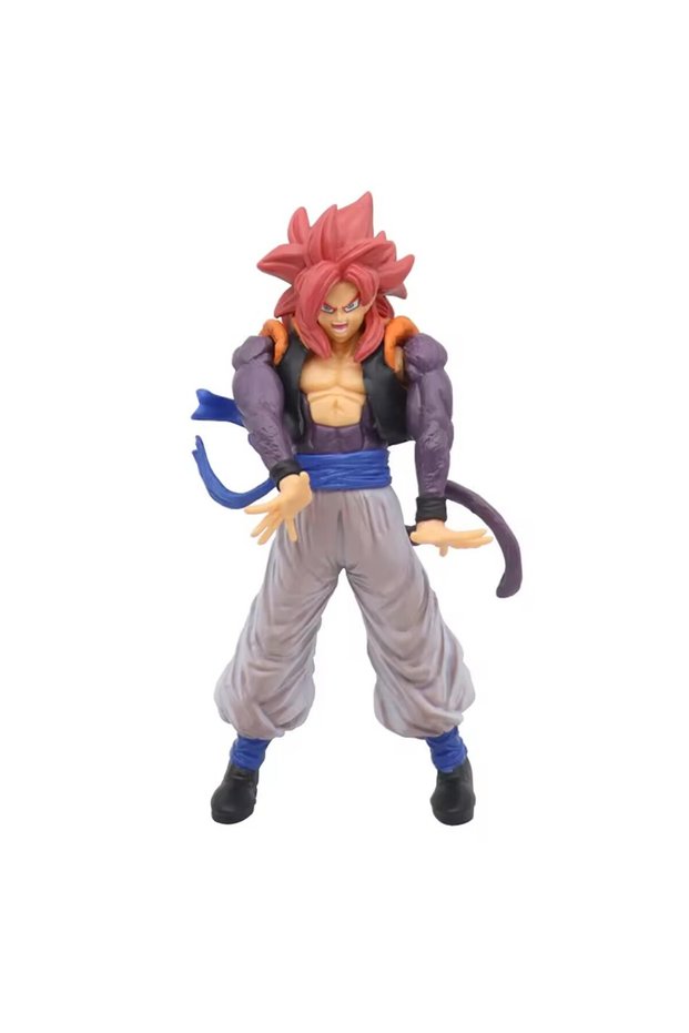 Bandai Opp bag Anime 17-18CM Dragon Ball Z Super Saiyan Son Goku Broly Vegeta Anime Action Figure Mo