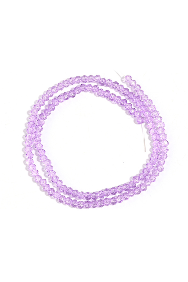 3x2mm-ap130pcs 3 4 6 8 10mm Purple Crystal Glass Beads Faceted Austria Rondelle Beads Loose Spacer B