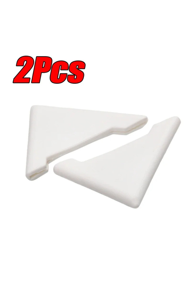 2Pcs White 2/4Pcs Car Door Corner Protective Cover Door Scratch Protector Silicone Anti-collision Co