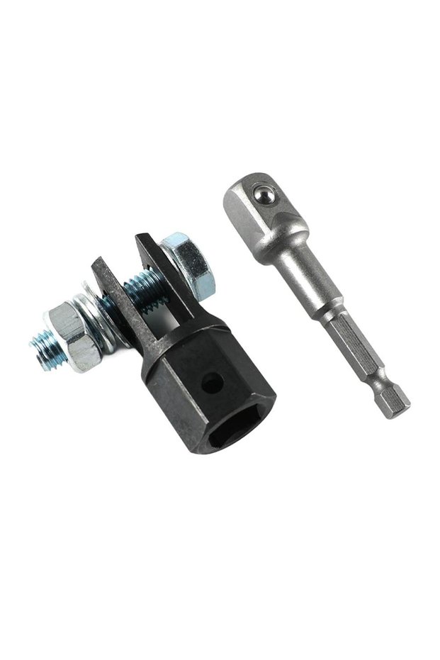 B Scissor Jack Adapter 1/2 Inch Chrome Vanadium Steel Adapter Wrench Tool Automotive Jack Drill Adap