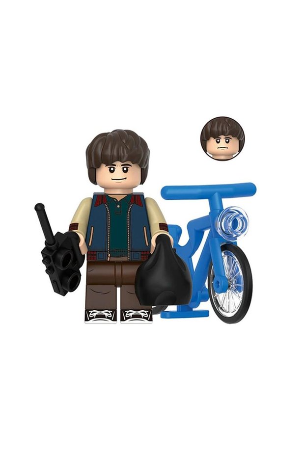 C For G0186 Movie Series "Master Dustin" Building Block Minifigure Toy Collectible Plastic Action Fi