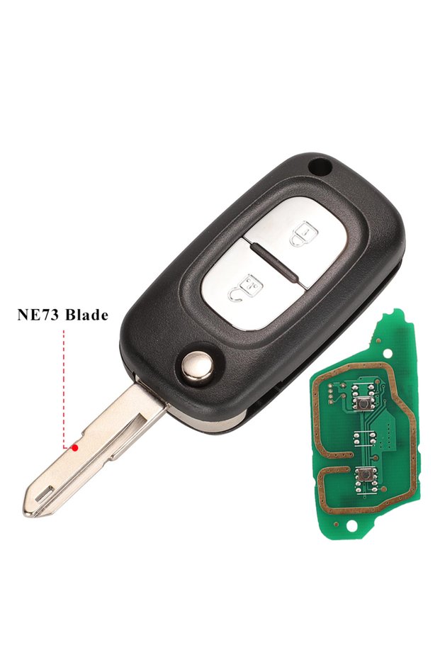 with ID46-pcf7946 NE73 2Button Key jingyuqin 2/3BTN Modified Flip 433Mhz ID46-7946 /7947 Car Remote