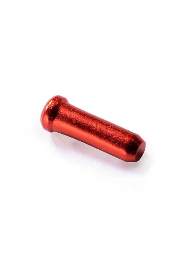 red 50pcs MTB Road Bike Inner Wire End Caps 50pcs Shifter Cable Tips Wire Brake Shift Dera