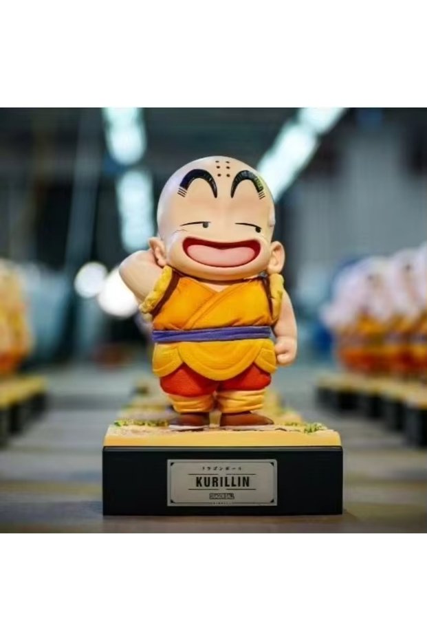 Bandai No box Krillin Jt Statue Dragon Ball Z Chichi Figure Master Roshi Umigam Krillin Goku Pvc Act