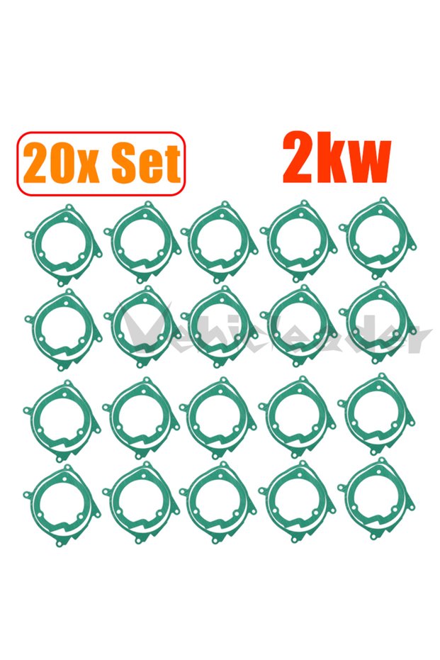 20x 2KW Set 1/2/5/10/20x 2KW 5KW Air Diesel Heater Blower Fan Motor & Burner Gasket set For Chinese