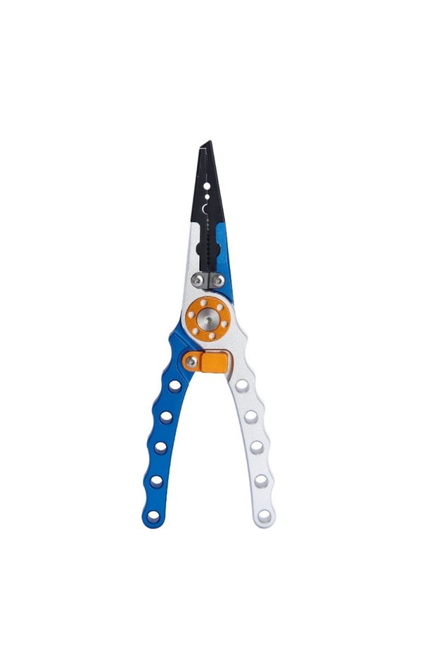 Blue Booms Fishing X01 Aluminum Fishing Pliers Saltwater Fishing Multitool Hook Remover Line Cutting