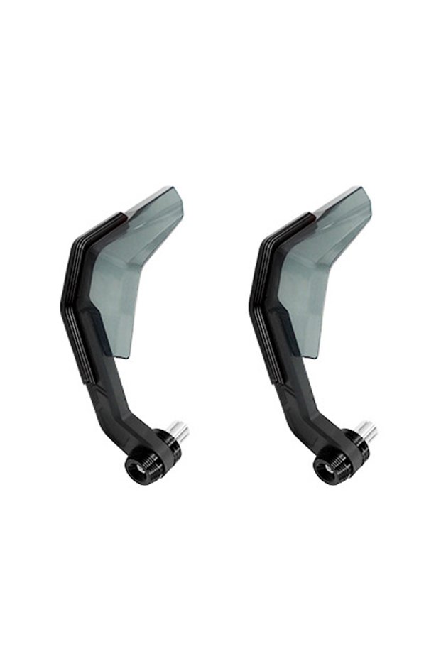 black Windproof Universal 7/8" Handlebar Protectors for Motorcycle Scooter Mountain E-Bike Brake Lev