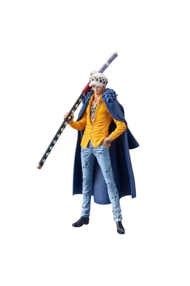 Bandai NO BOX 20cm Japanese Anime Figure One Piece DXF Wano Country Trafalgar Law PVC Statue Collect