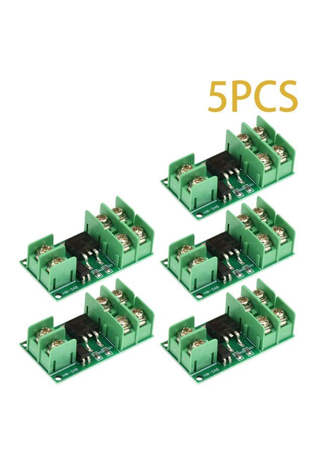 ICGOICIC 5PCS 1-20PCS DC 5-36V MOSFET Switch Module – High Current PWM Controller for LED Strip, DC