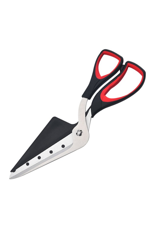 A Professional Pizza Scissors Detachable Sharp Stainless Steel Blade Pizza Cutter Scissors Easy Cutt