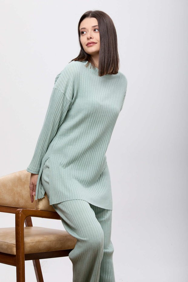 Tunic Trousers Mint - 23462-Mint