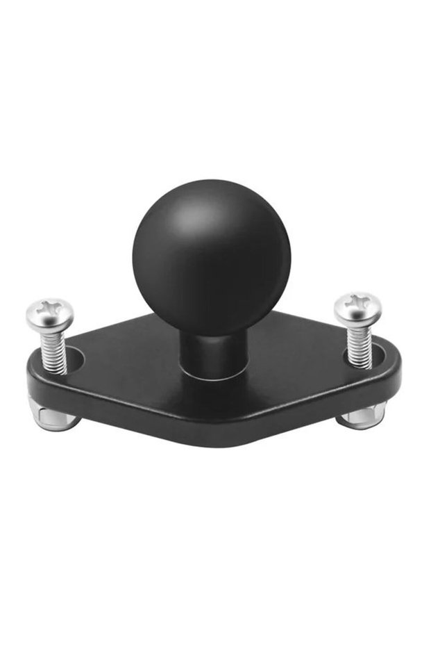 black color 1 inch Ball Head Diamond Aluminum Alloy Ball Base with 1" 25mm Ball Mount Compatible wit