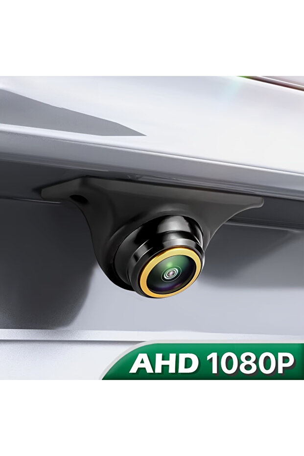 Car Backup Camera - 1080P AHD Rear/Front/Side View Reverse Camera with Guideline ON/OFF, CVBS Signal