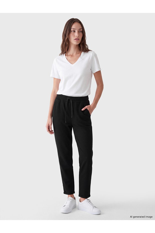 Peak New Season Black Soft Touch Women's Sweatpants