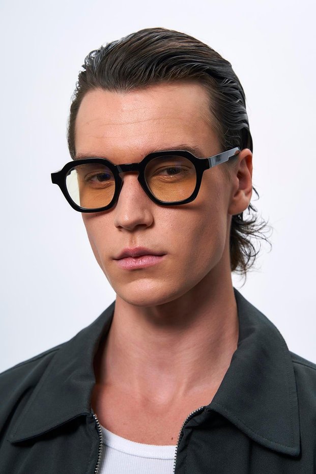 Valeno Black Men's Blue Light Protective Glasses