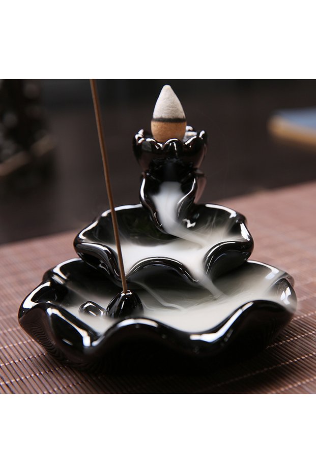 S4 Only Burner Creative Home Decor Backflow Stick Incense Burner Ceramic Censer Home Decoration Use