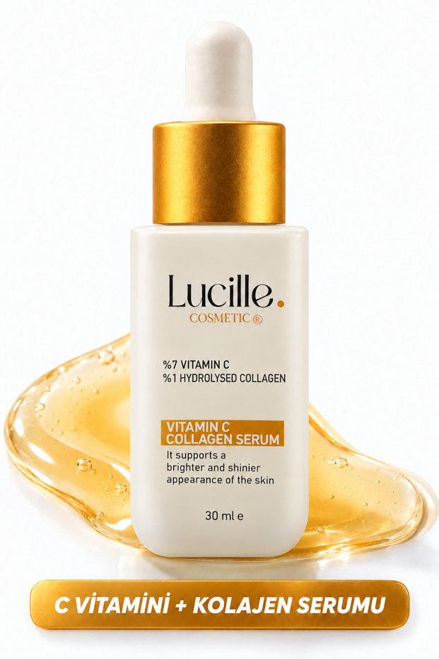Vitamin C and Collagen Brightening Skin Care Serum Vegan 30 ml