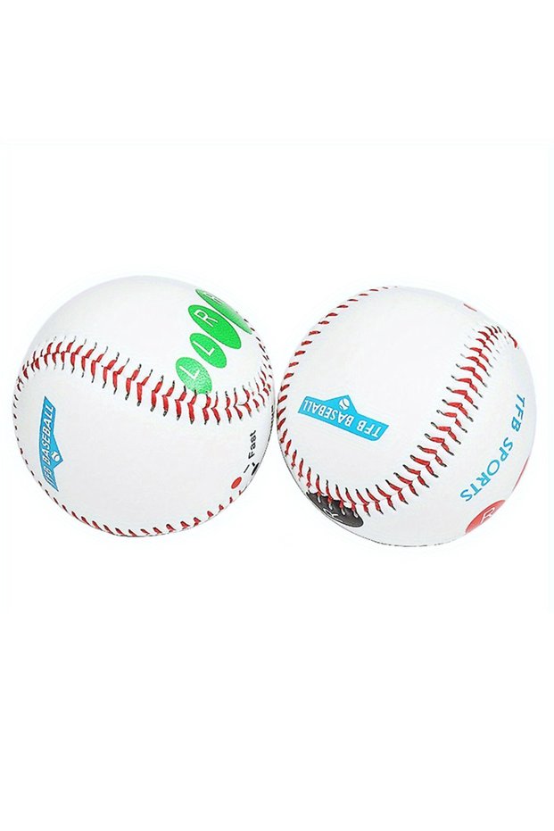 hard sphere 2PCS 1/2PCS Baseball Softball Hardball Training Handmade Balls Handmade Balls