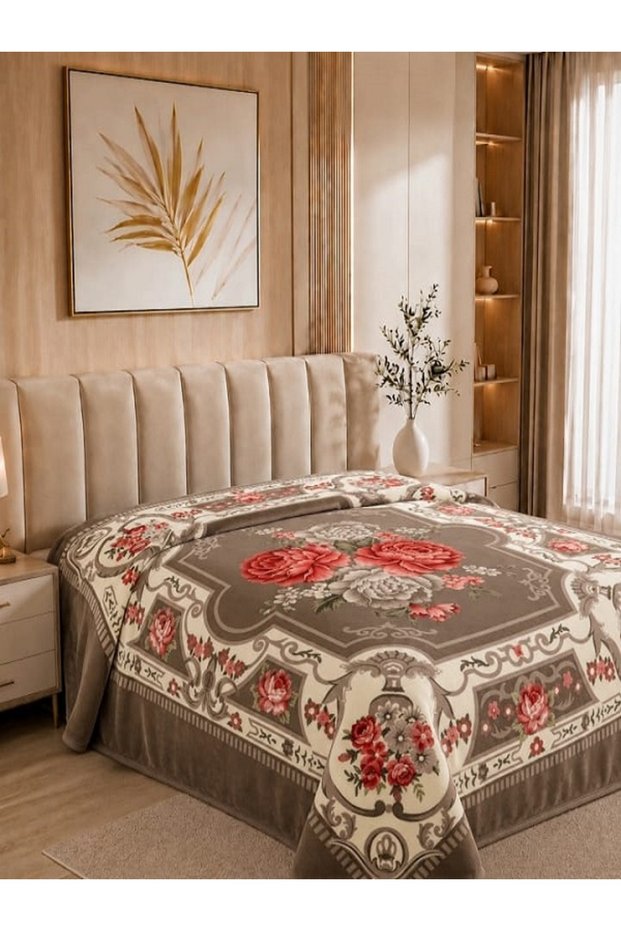 Osotto Imported Luxury Mink Velvet Double Layer Double Blanket 5kg