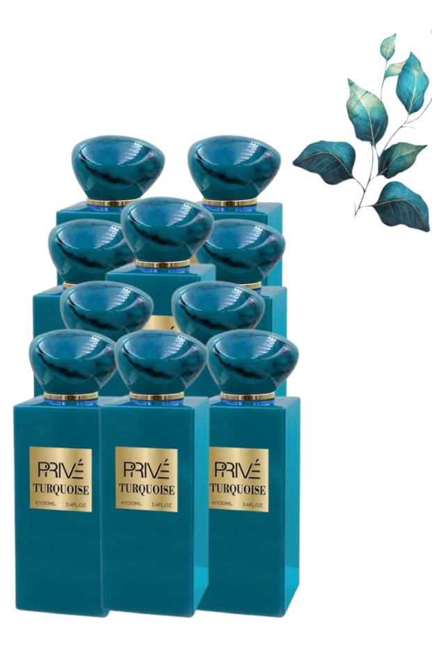 10 قطع عطر Privé Turquoise 100 مل