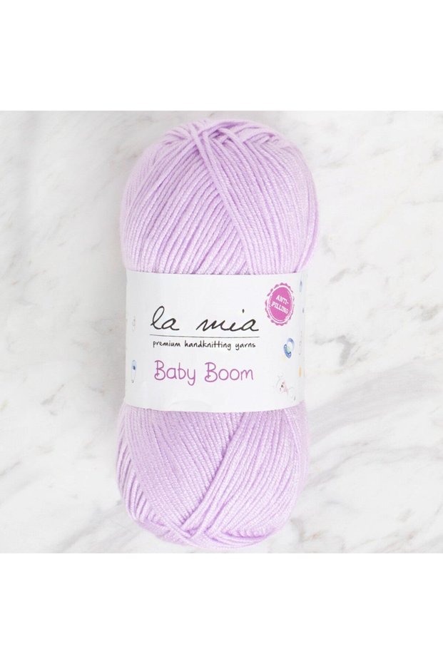 La mia baby boom lilac hand knitting yarn - 259