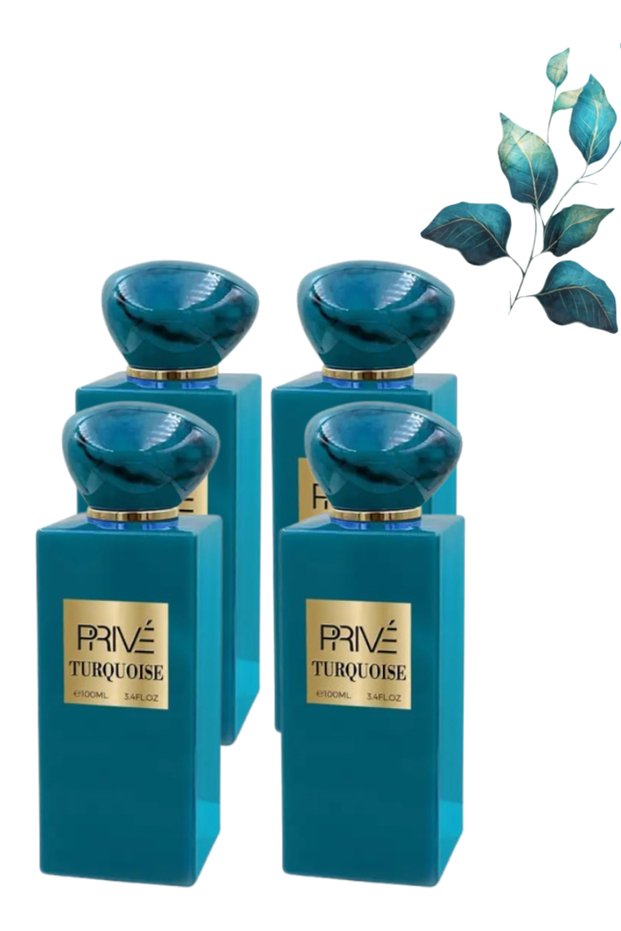 4 قطع Privé Turquoise عطر 100 مل