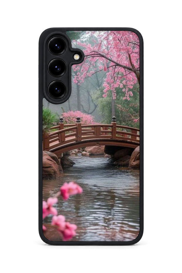 Samsung Galaxy S25 Plus Compatible Printed, Matte Black, Soft Silicone, Protective, Shock-Absorbing Cover, Case